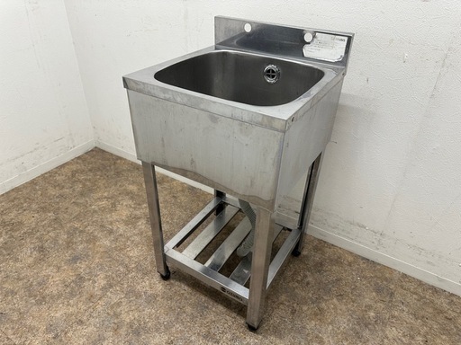 アズマ　azuma　業務用　ステンレス　１層シンク流し台　店舗　飲食店　W４５０ｘD４５０ｘH８００ｍｍ