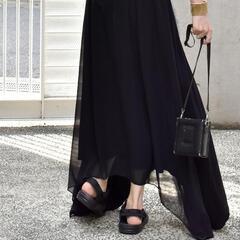 ロングワンピ💚の画像