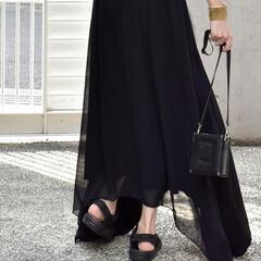 ロングワンピ💚の画像