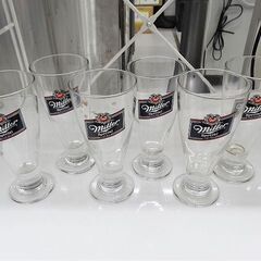 【恵庭】☆中古品☆レトロ miller special ビールグ...