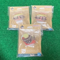 夏目友人帳 ニャンコ先生バーガー アクリルクリップ