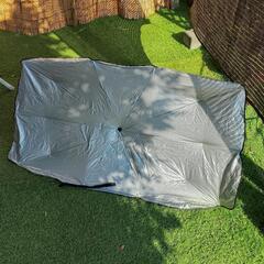 Lサイズ 傘式 サンシェード 収納ケース付き 折り畳み 車内 日除け コンパクトの画像