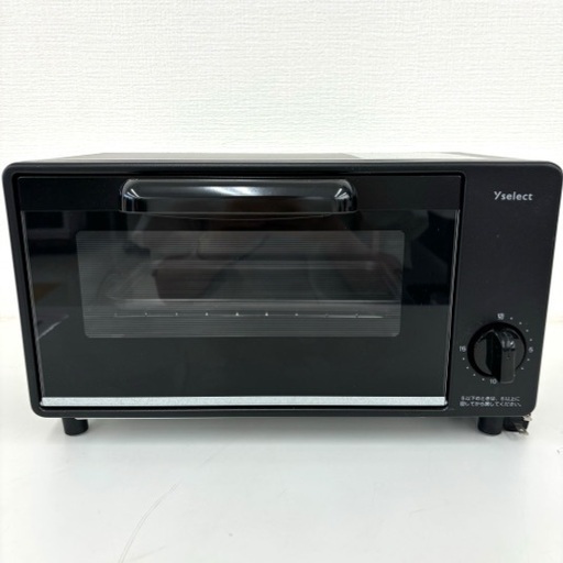 桐生店【現状品】j9-17 オーブントースター YAMADA YT-V10J 2021年製 ブラック