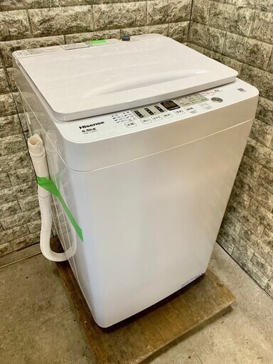 【高年式 美品】大阪送料無料★3か月保障付き★洗濯機★2023年★ハイセンス★5.5kg★HW-T55H★S-505