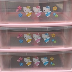 『お譲り先決定』３段ボックス