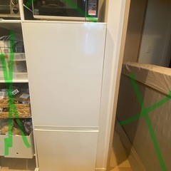 AQUA 冷蔵庫　184L ミルクの画像