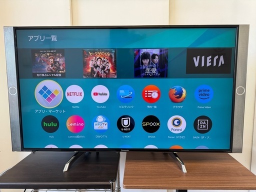 Panasonic製★49型液晶テレビ★YouTube、Netflix