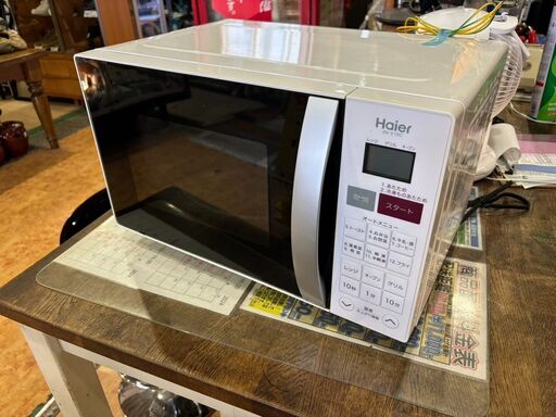 ✨安心の動作保証付✨Haier 2018年製 オーブンレンジ JM-V16C【愛市IFC051596-104】