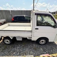 ダイハツハイゼットトラック走行距離8万Km4WD S210Pエアコンパワステ2年車検付きの画像