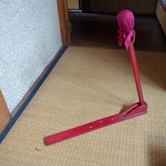 昭和の和裁仕立て板とくけ台の画像