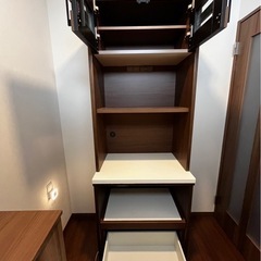 レンジボード、食器棚 の画像