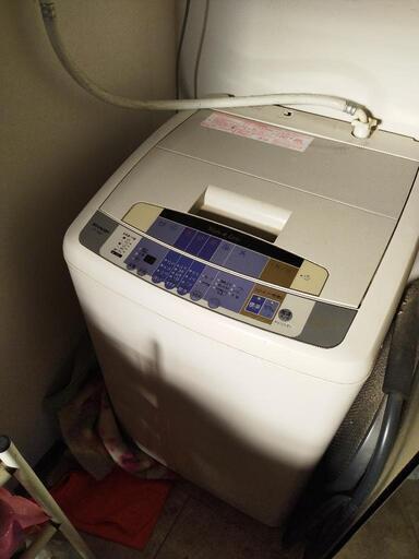 ★シャープ製 洗濯機 ES60-D おまかせ設定機能 SHARP 洗い すすぎ 脱水 ふろ水利用可能