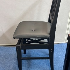 ピアノ 背付き高低調整椅子 最短翌日お届け】XJ ピアノ椅子 イス 無段階高低調節 黒 ブラック 艶