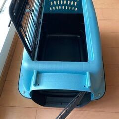 （済）ペットキャリー　ハードタイプ（ブルー）　の画像
