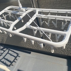 《使用半年》物干しハンガー洗濯バサミ