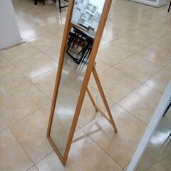 ★ジモティ割あり★  姿見 ブラウン H144×D50×W30 クリーニング済み OJ5647の画像