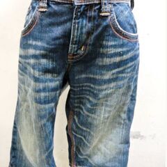 EDWIN 4519 XV　サイズ28　ヴィンテージ　ラベル牛革...