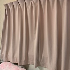 カーテン1枚ミラーレース1枚の画像