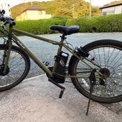 電動アシスト付きクロスバイク