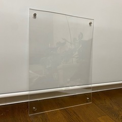 無印良品　アクリルフレーム！