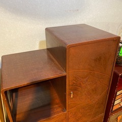 レトロ　違い棚の画像