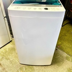 2017年製 Haier全自動電気洗濯機5.5Kgの画像