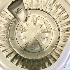 2017年製 Haier全自動電気洗濯機5.5Kgの画像