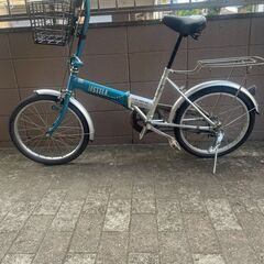 リサイクルショップどりーむ荒田店 No1439 折りたたみ自転車...
