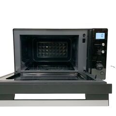 24C614_ジ5 SHARP シャープ 庫内フラット型電子レンジ RE-TF17S 2020年製 ヘルツフリー 中古の画像