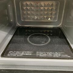 24C614_ジ5 SHARP シャープ 庫内フラット型電子レンジ RE-TF17S 2020年製 ヘルツフリー 中古の画像