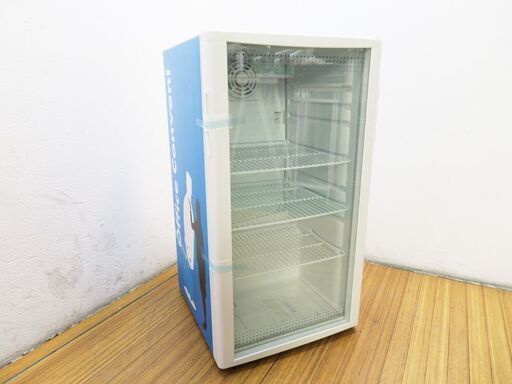 京都市内方面配達設置無料 新品未使用 冷蔵ショーケース オフィスコンビニ XW-105 92L 業務用 2017年製 100V
