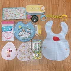 出産準備品　14点セット　授乳スタイ　赤ちゃんヘアセット　おしゃ...
