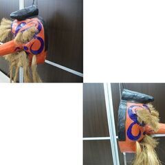 天狗 張子 お面 壁掛け 置物 幅17.5x奥行19x高さ60cm 縁起物 魔除け 伝統工芸 オブジェ 苫小牧西店の画像