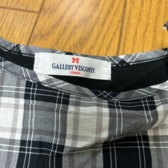 チェック　半袖の画像