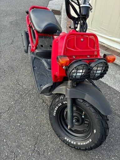 ズーマー　af58 キャブ車　ローダウンシート