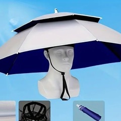 画期的⁈雨天兼用傘型帽子