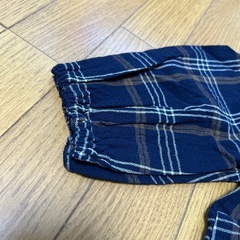 チェック　チュニックの画像