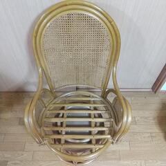 実家保管【藤 ラタンチェア】の画像