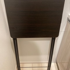 【美品】折り畳み　ハイテーブル