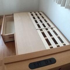ニトリのベッドです