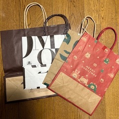 紙袋譲ってください！