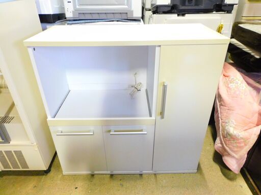 カウンター キッチンボード 食器棚 幅90cm