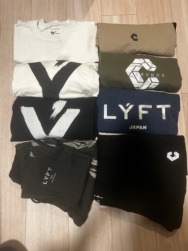 Lyft/CRONOS/neutralworks/8着/トレーニングウェア