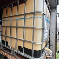 雨水タンク　防災非常用タンク　給水タンク　消毒タンク　ポリタンク　農業用水タンク　貯水タンク 貯水 雨水 引取可　1000リットルタンク の画像