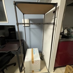 59cm四方高さ152cm/2分割可75cm×2メタルラック