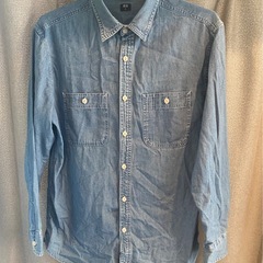 UNIQLO デニムシャツ　XLサイズ