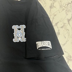 HUF×THRASHER コラボTシャツの画像