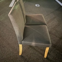 キレイめです！！ダイニングチェア2脚セット の画像