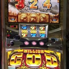 【決まりました】コイン不要機付き　ミリオンゴッド　神々の系譜　実...