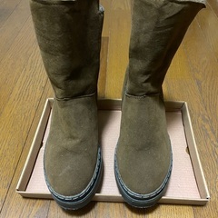 ショートブーツ 24.5cmの画像